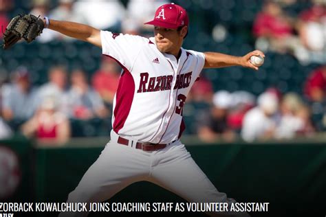 <strong>Coaches</strong> [ edit] <strong>2014 Arkansas Razorbacks baseball coaching</strong> staff [2] 2 Dave van Horn – Head <strong>Coach</strong> 22 Tony Vitello – Hitting <strong>Coach</strong> 31 Dave Jorn – Pitching <strong>Coach</strong> – Clay Goodwin – Director of <strong>Baseball</strong> Operations 17 Brad Flanders – Volunteer <strong>Assistant Coach</strong> 6 Tim Carver – Student <strong>Assistant Coach</strong> Schedule [ edit]. . Arkansas baseball assistant coaches